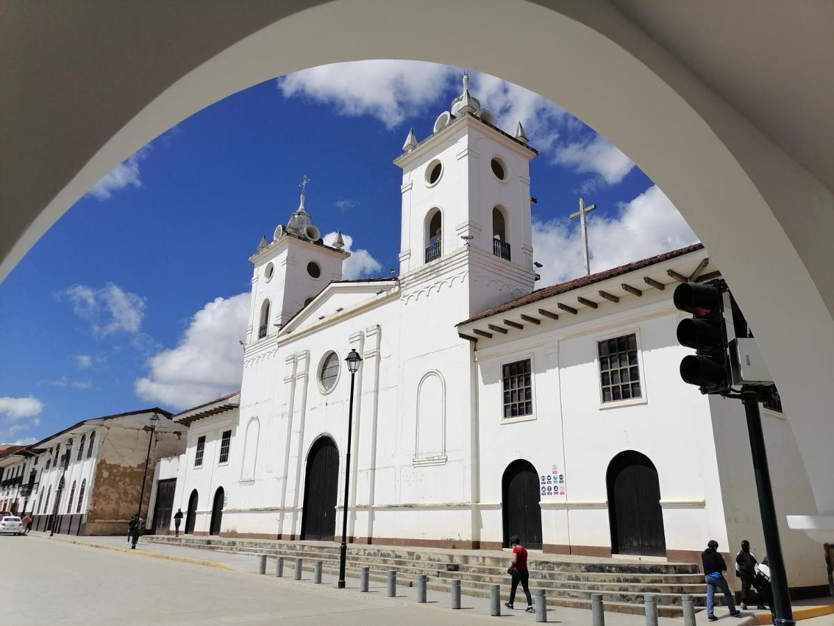 Chachapoyas Backpackers Hostal Boutique Bagian luar foto